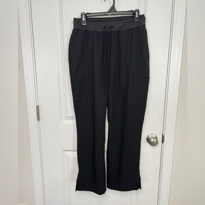 Mandala Medium Petite Scrub Pants Womens Black